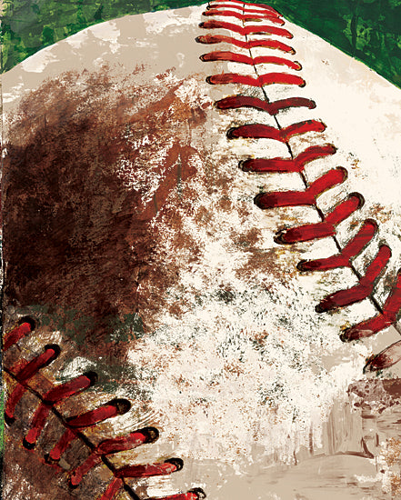 Masey St. Studios MS239 - MS239 - Baseball - 12x16 Sports, Baseball, Distressed, Masculine from Penny Lane