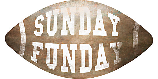 Masey St. Studios MS243 - MS243 - Sunday Funday - 18x9 Sports, Football, Sunday Funday, Typography, Signs, Textual Art from Penny Lane