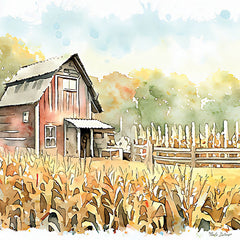 ND137 - Countryside Autumn Barn III - 12x12