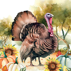 ND176 - Elegant Thanksgiving Turkey II - 12x12