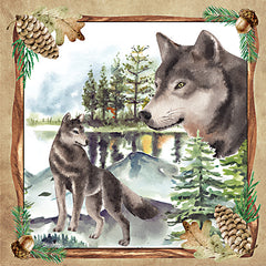 ND182 - Wolf in the Wild - 12x12