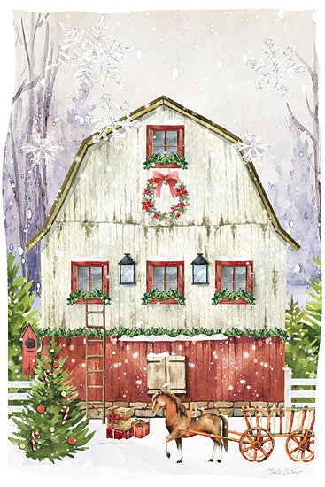 Nicole DeCamp Licensing ND196LIC - ND196LIC - Country Charm Christmas Barn - 0  from Penny Lane