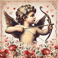 ND348 - Be My Valentine Cupid Arrow - 12x12