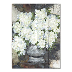 NOR195PAL - Snowball Hydrangeas II - 12x16