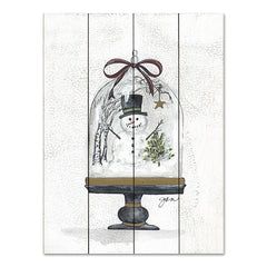 NOR223PAL - Snowman Cloche - 12x16