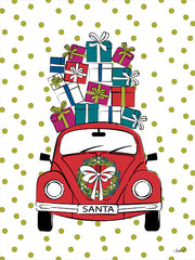 PAV329 - Santa Car      - 12x16