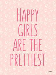 PAV338 - Happy Girls are the Prettiest    - 12x16