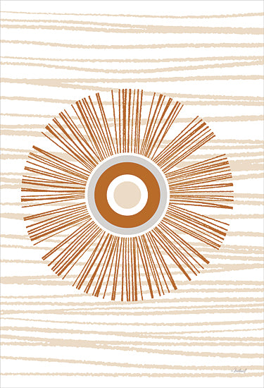 Martina Pavlova PAV536 - PAV536 - Soul Searcher Sun 1 - 12x18 Abstract, Sun, Neutral Palette, Circles, Pattern from Penny Lane