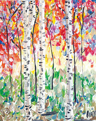 REAR160 - Colorful Birch Forest - 12x16