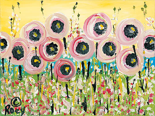 Roey Ebert REAR172 - Abstract Floral - Abstract, Floral, Wildflowers Landscape from Penny Lane Publishing