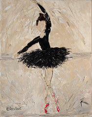 REAR186 - Ballerina with Scarlet Pointe Shoes - 16x12