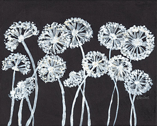 Roey Ebert REAR404 - REAR404 - Field of Wishes - 16x12 Dandelions, Black & White, Abstract, Nature from Penny Lane