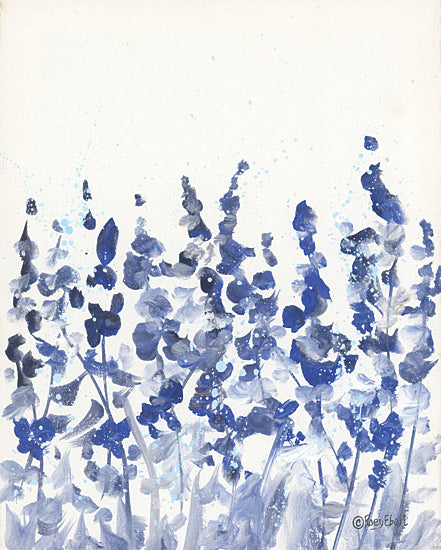 Roey Ebert REAR414 - REAR414 - Blooming Blues - 12x16 Abstract, Flowers, Blue Flowers, Wildflowers, Blooming Blues from Penny Lane