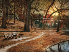 RLV331A- I Will Give You Rest - 16x12