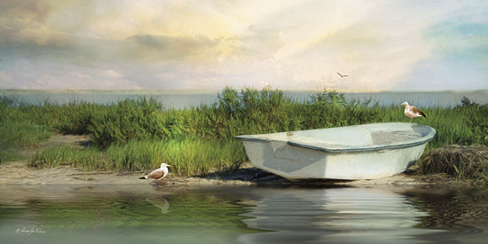 Robin-Lee Vieira RLV676 - Rising Tides   - Row Boat, Lake, Landscape from Penny Lane Publishing