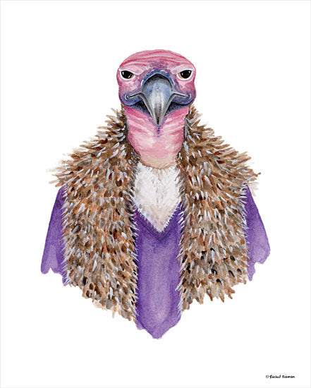 Rachel Nieman RN144 - RN144 - Vulture in a Vest - 12x16 Vulture, Vest, Portrait from Penny Lane
