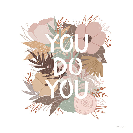 Rachel Nieman RN234 - RN234 - You Do You - 12x12 You Do You, Flowers, Neutral Palette, Bouquet from Penny Lane