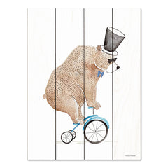 RN268PAL - Bear on a Bike - 12x16