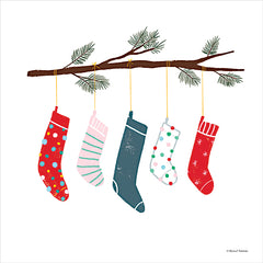 RN286 - Playful Holiday Stockings     - 12x12