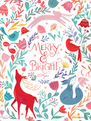 RN289 - Woodland Merry & Bright    - 12x16