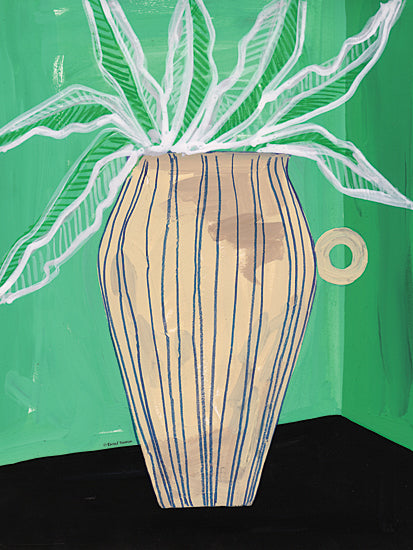 Rachel Nieman RN294 - RN294 - Global Vase II - 12x16 Plant, Green Plant, House Plant, Vase, Abstract from Penny Lane