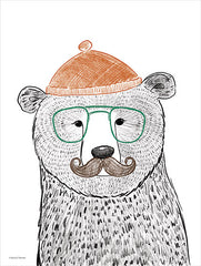 RN332 - Hipster Bear - 12x16