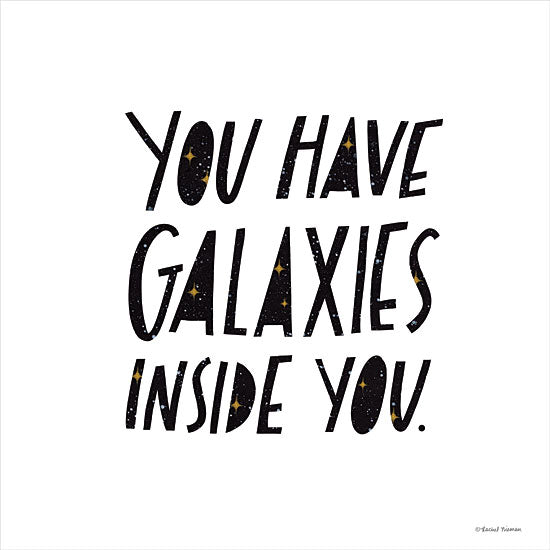 Rachel Nieman RN341 - RN341 - You Have Galaxies Inside You - 12x12 You Have a Lot to Offer, Motivational, Tween, Signs from Penny Lane