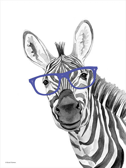 Rachel Nieman RN360 - RN360 - I See You Zebra - 12x16 Zebra, Glasses, Whimsical from Penny Lane