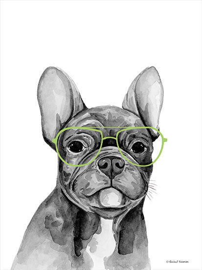 Rachel Nieman RN363 - RN363 - Smart Dog - 12x16 Dog, Glasses, Whimsical from Penny Lane