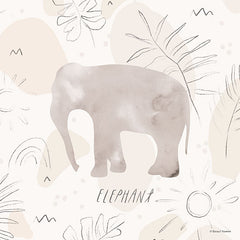 RN367 - Jungle Safari Elephant - 12x12