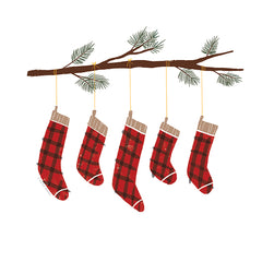 RN460LIC - Playful Holiday Stockings    - 0