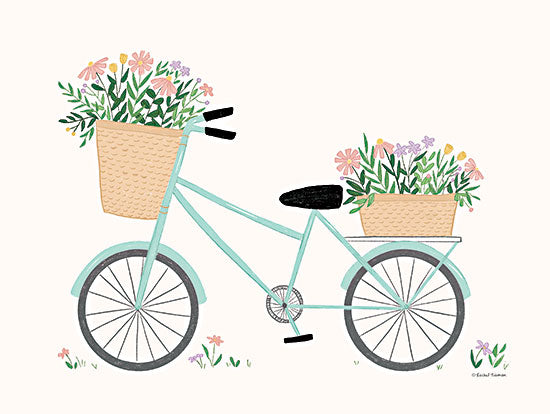 Rachel Nieman Licensing RN502LIC - RN502LIC - Spring Flower Bike   - 0  from Penny Lane