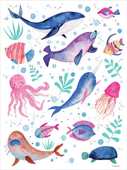 RN546 - Cute and Quirky Nautical Animals - 12x16
