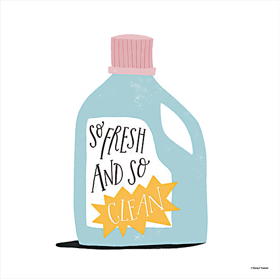 Rachel Nieman RN594 - RN594 - Laundry - So Fresh and So Clean - 12x12 Laundry, Laundry Room, So Fresh and So Clean, Typography, Signs, Textual Art, Laundry Detergent, Triptych from Penny Lane