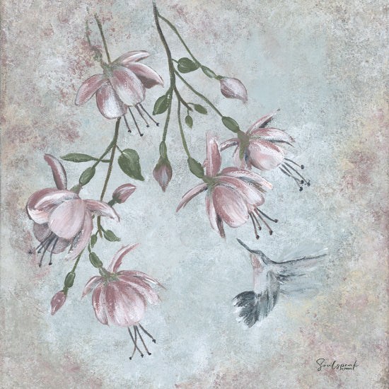 Soulspeak & Sawdust SAW135 - SAW135 - Sweet Nectar - 12x12 Flowers, Pink Flowers, Hummingbird, Nature from Penny Lane