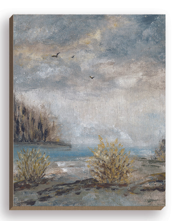 Soulspeak & Sawdust SAW136FW - SAW136FW - Storm Watcher I - 16x20 Abstract, Coastal, Lake, Landscape, Nature, Storms, Weather, Clouds from Penny Lane