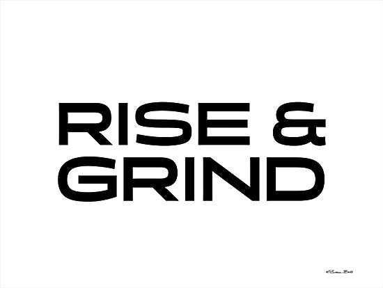 Susan Ball SB1008 - SB1008 - Rise & Grind - 16x12 Rise & Grind, Motivational, Typography, Signs from Penny Lane