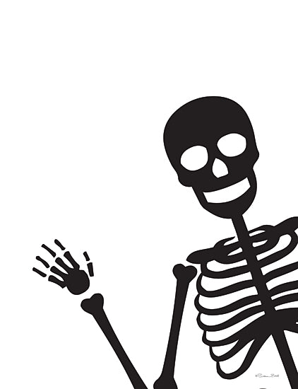 Susan Ball SB1053 - SB1053 - Peek-a-boo Skeleton - 12x16 Skeleton, Halloween, Decorations from Penny Lane