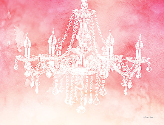 Susan Ball SB1055 - SB1055 - Chandelier Glam 2 - 16x12 Chandeliers, Pink, Watercolor, Glamourous from Penny Lane