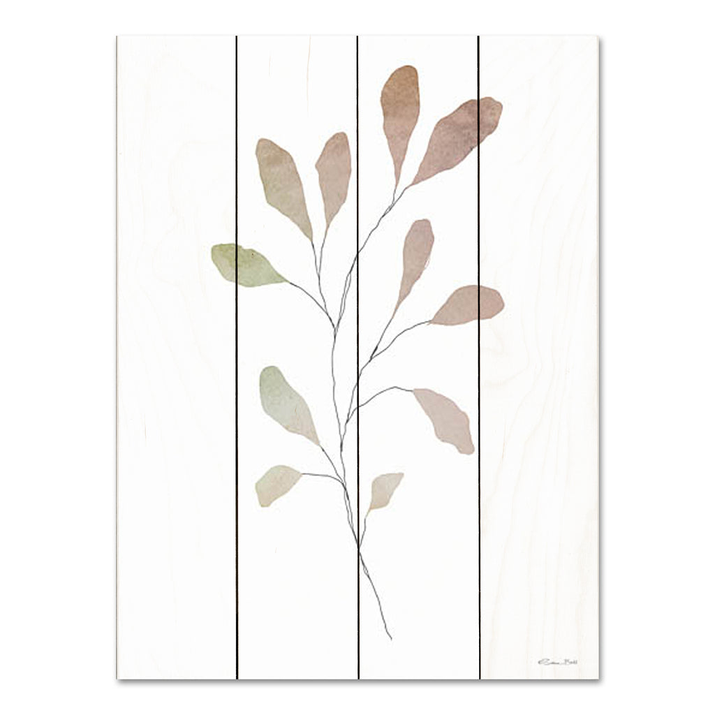 Susan Ball SB1121PAL - SB1121PAL - Watercolor Branch 2 - 12x16 Leaves, Branch, Watercolor, Botanical, Greenery, Neutral Palette from Penny Lane