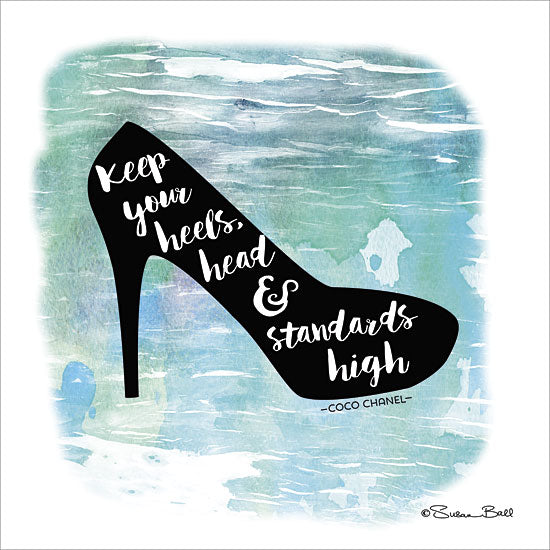 Susan Ball SB339 - Keep'em High - Quote, Shoes, Humor, Fashion from Penny Lane Publishing