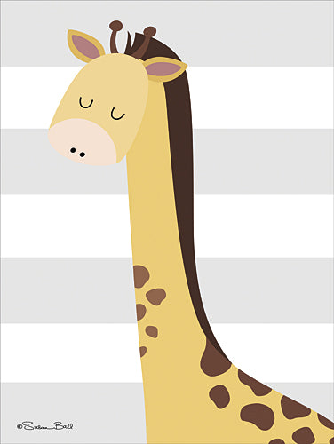 Susan Ball SB444A - Giraffe Stripe - Giraffe, Kids, Children, Animals from Penny Lane Publishing