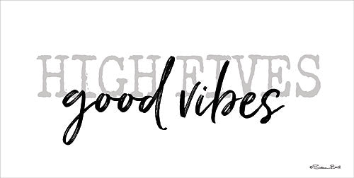 Susan Ball SB534 - High Fives Good Vibes - High Fives, Typography, Signs from Penny Lane Publishing