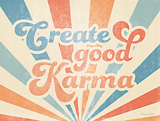 Susan Ball SB821 - SB821 - Create Good Karma - 16x12 Create Good Karma, Retro, Nostalgia, Signs from Penny Lane