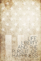 SB836 - Life, Liberty and Happiness - 12x18