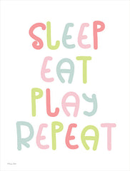 SB849 - Sleep, Eat, Play, Repeat - 12x16