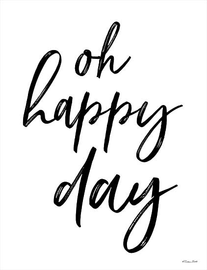 Susan Ball SB918 - SB918 - Oh Happy Day - 12x16 Oh Happy Day, Typography, Signs from Penny Lane