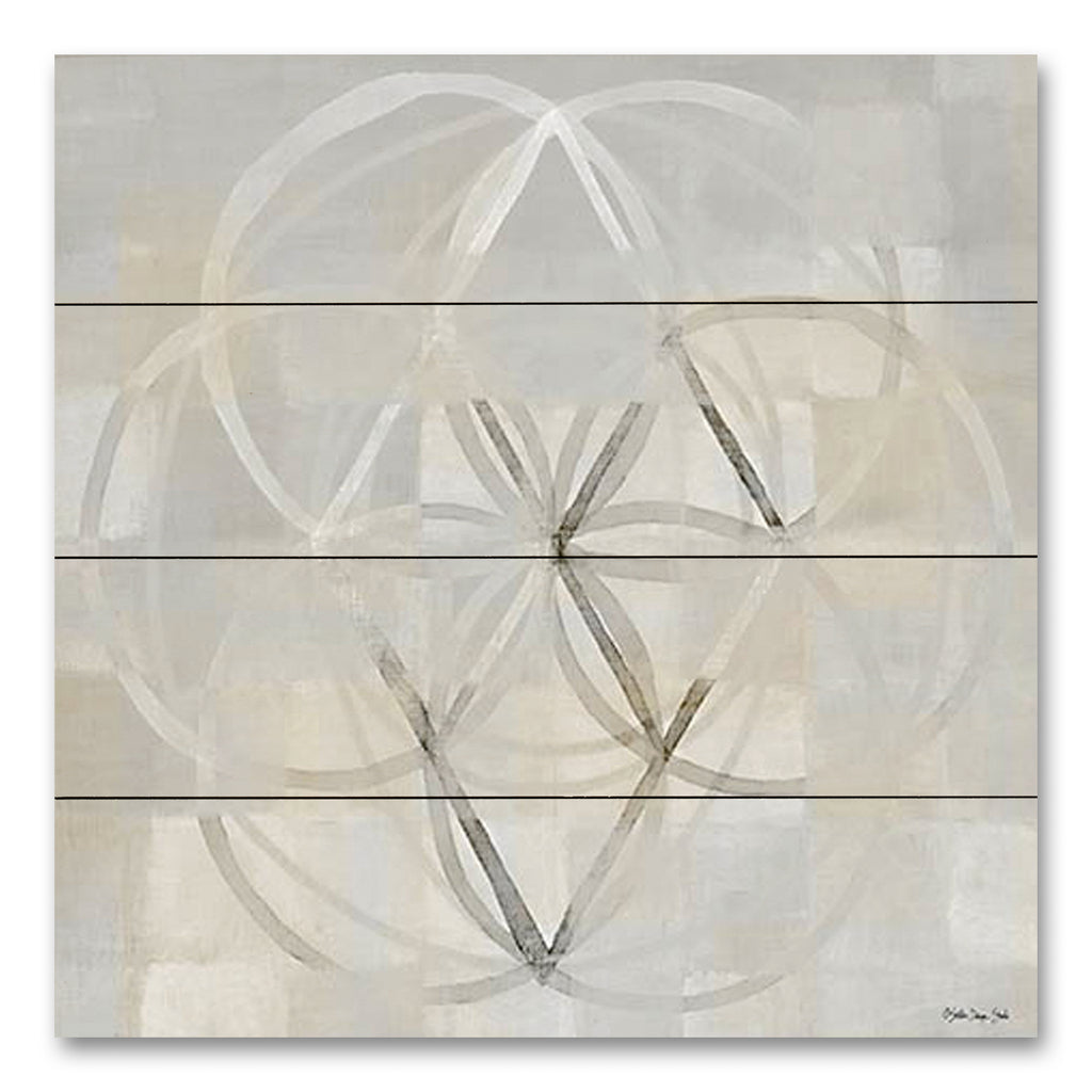 Stellar Design Studio SDS1039PAL - SDS1039PAL - Illusion 1 - 12x12 Abstract, Geometric Shapes, Circles, Contemporary, Neutral Palette from Penny Lane