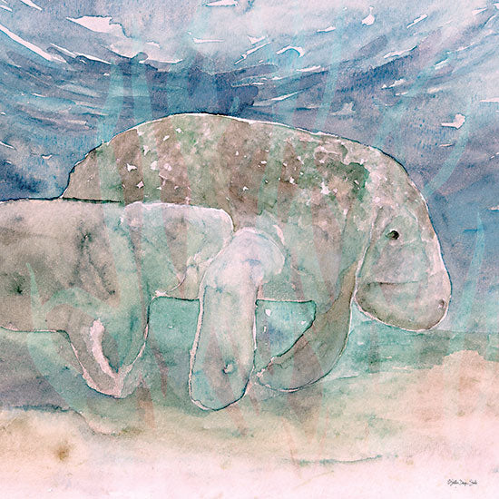 Stellar Design Studio Licensing SDS1081LIC - SDS1081LIC - Mother Manatee and Calf   - 0  from Penny Lane