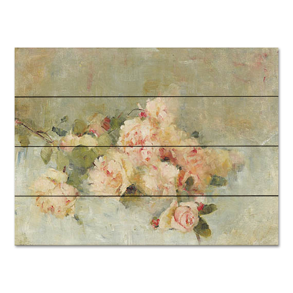 Stellar Design Studio SDS1154PAL - SDS1154PAL - Bouquet of Roses - 16x12 Abstract, Roses, Bouquet, White and Pink Roses, Vintage, Spring from Penny Lane